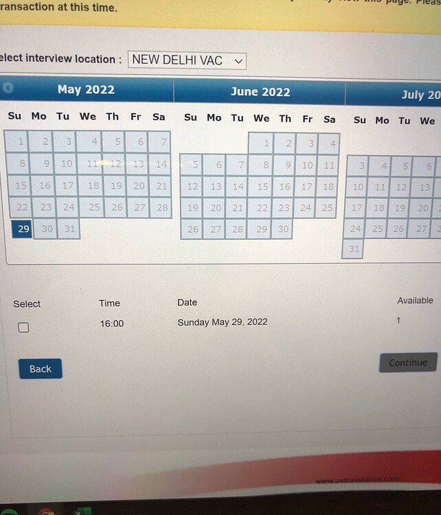 Not able to Book US Visa Appointments OFC shows Available 40 by