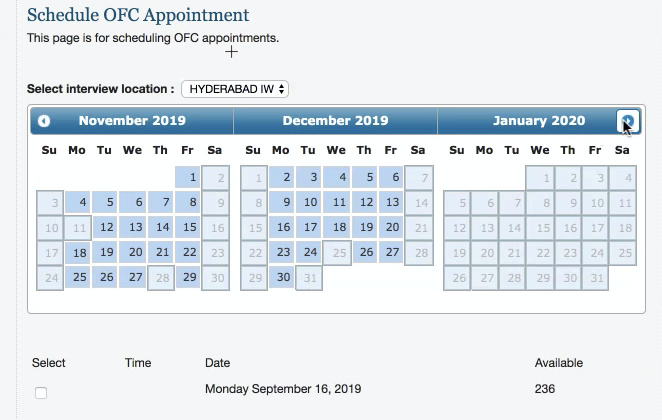 dropbox appointment india