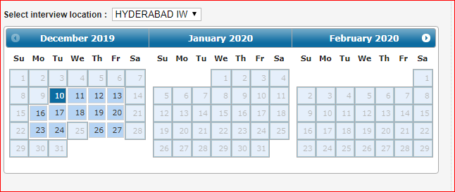 How to check visa slots in hyderabad